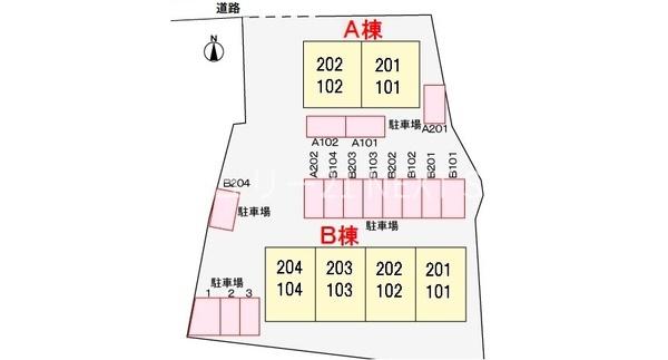 山梨市小原西のアパート