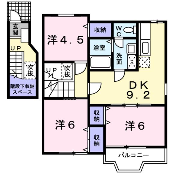 甲府市青葉町のアパート