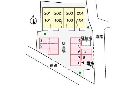 甲府市山宮町のアパート