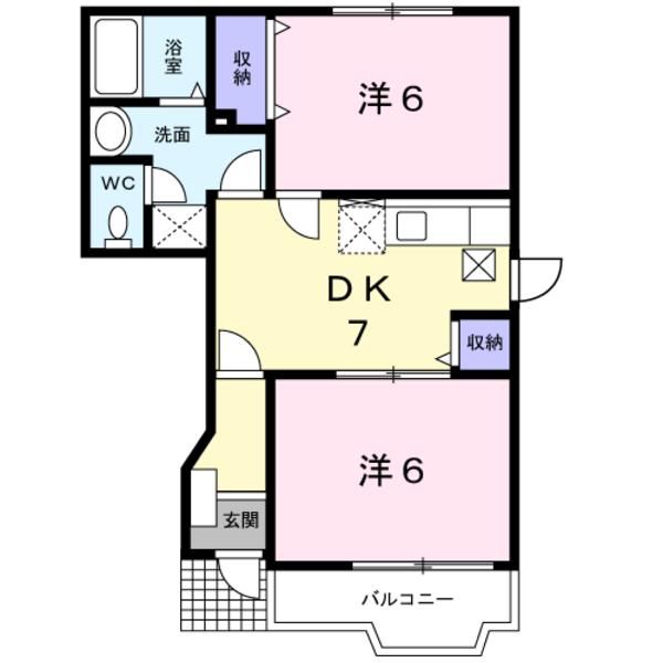 甲府市増坪町のアパート