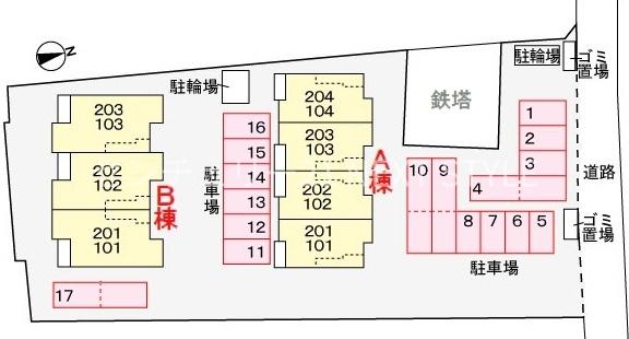 甲府市富士見２丁目のアパート