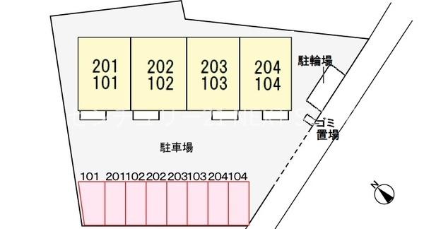 甲府市中小河原町のアパート