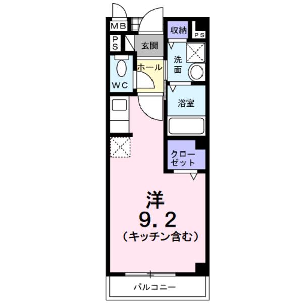 甲府市中小河原１丁目のアパート
