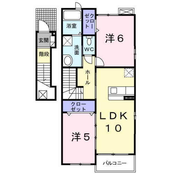 甲斐市龍地のアパート