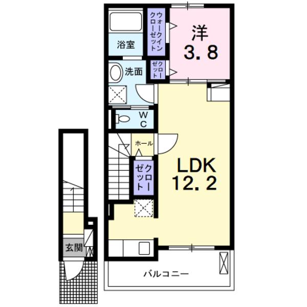 南巨摩郡富士川町最勝寺のアパート