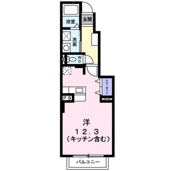 甲府市国母８丁目のアパート