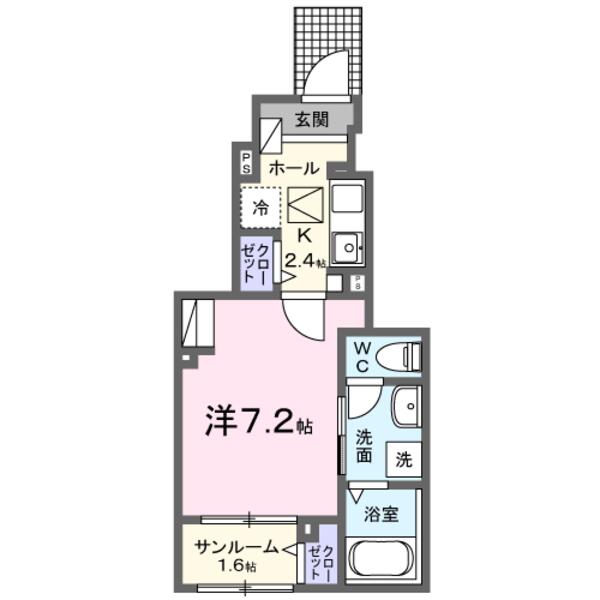 甲斐市篠原のアパート