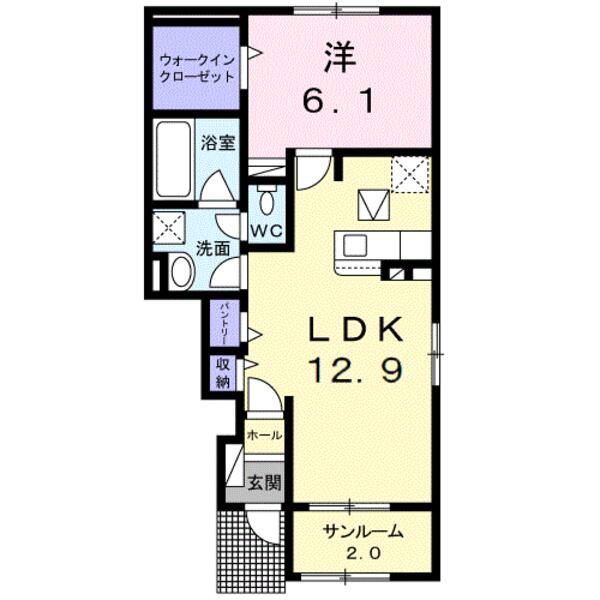 西八代郡市川三郷町市川大門のアパート