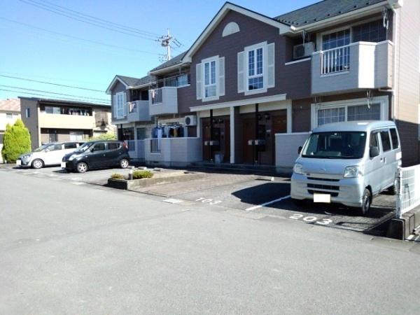 中巨摩郡昭和町紙漉阿原のアパート
