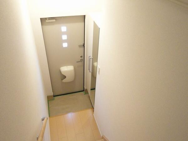 中巨摩郡昭和町清水新居のアパート
