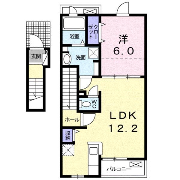 甲府市上石田２丁目のアパート