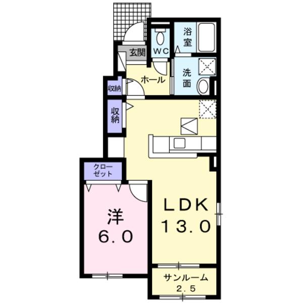 中巨摩郡昭和町築地新居のアパート