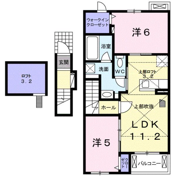 甲府市蓬沢１丁目のアパート
