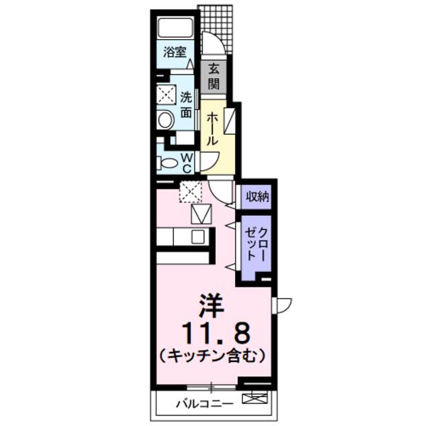 中央市布施のアパート