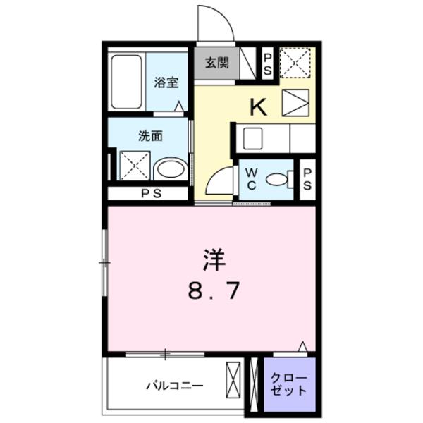 甲府市北口３丁目のアパート