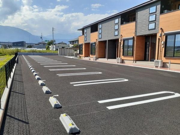 南アルプス市鏡中條のアパート