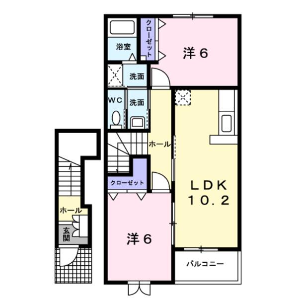甲府市西下条町のアパート