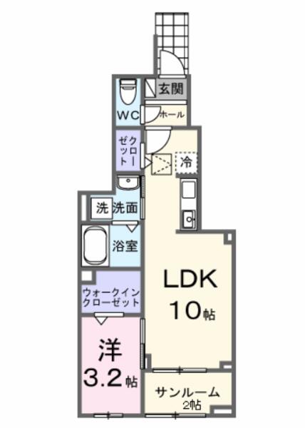 甲府市国母８丁目のアパート