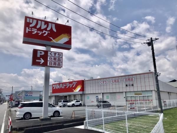 甲斐市富竹新田のアパート(ツルハドラッグ貢川店)