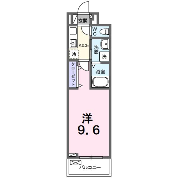 甲府市向町のアパート