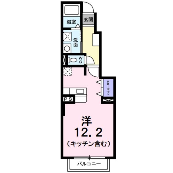 中巨摩郡昭和町築地新居のアパート