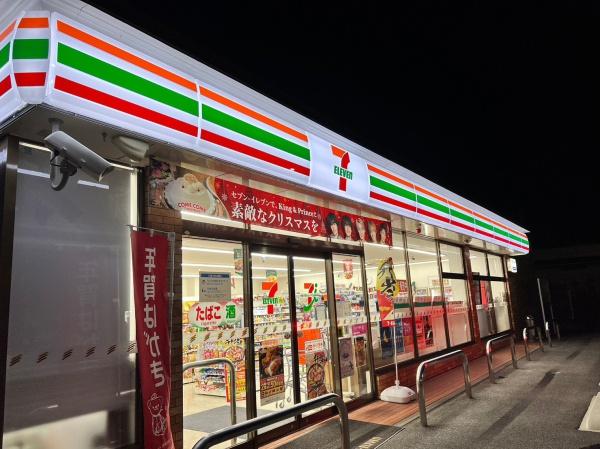 中巨摩郡昭和町西条のアパート(セブン-イレブン昭和西条店)