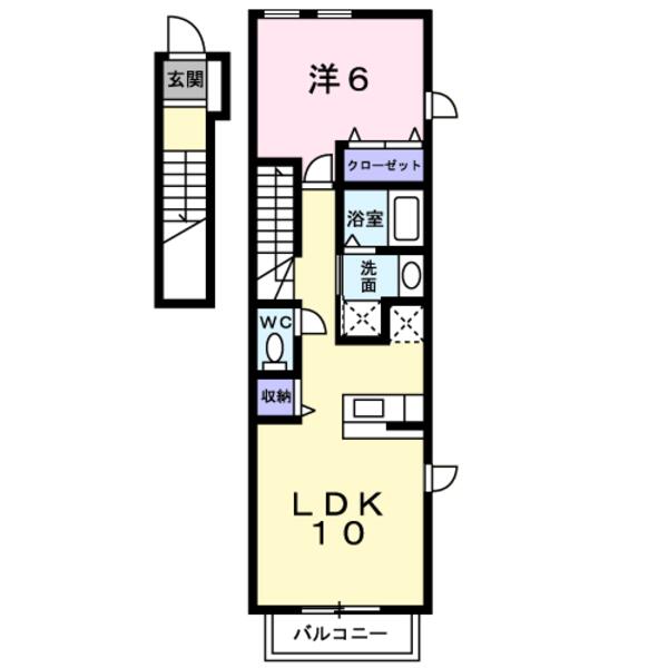 甲府市住吉４丁目のアパート