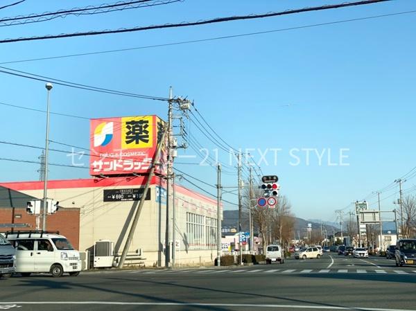 甲斐市中下条のアパート(サンドラッグ敷島店)