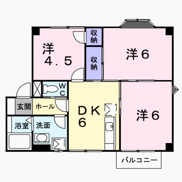 甲府市堀之内町のアパート