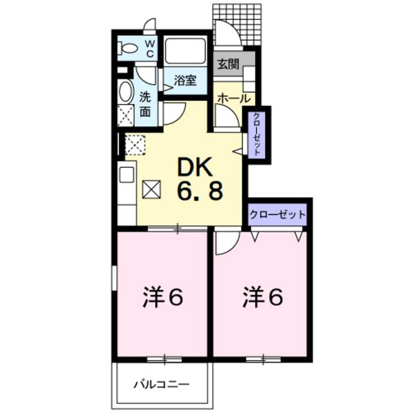 南アルプス市上今諏訪のアパート