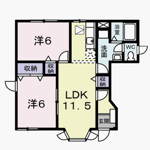 南巨摩郡富士川町長澤のアパート