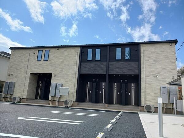 中巨摩郡昭和町西条新田のアパート