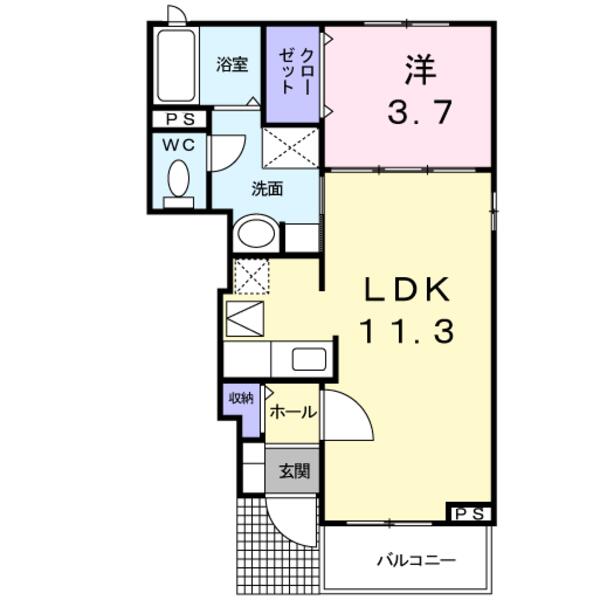 甲府市桜井町のアパート