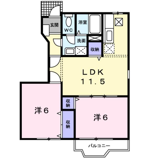 甲府市青葉町のアパート