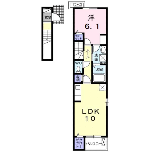 甲府市上石田２丁目のアパート