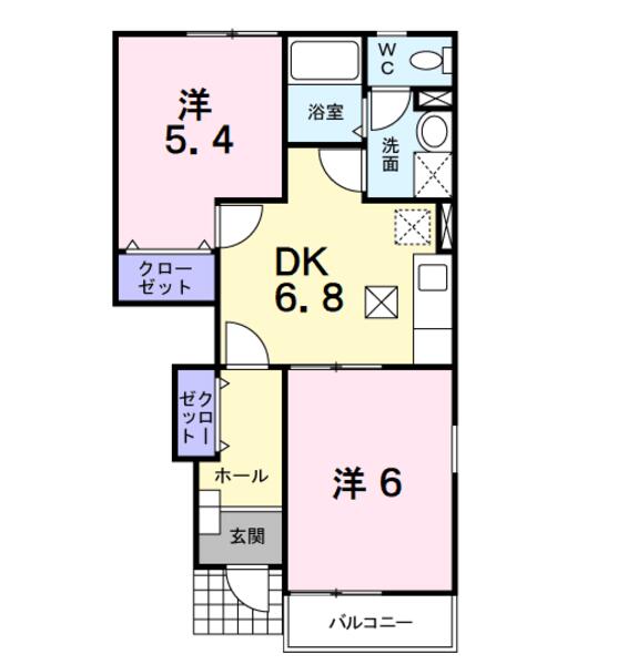 中巨摩郡昭和町西条のアパート