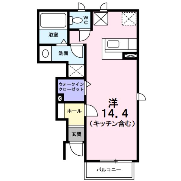 甲府市天神町のアパート