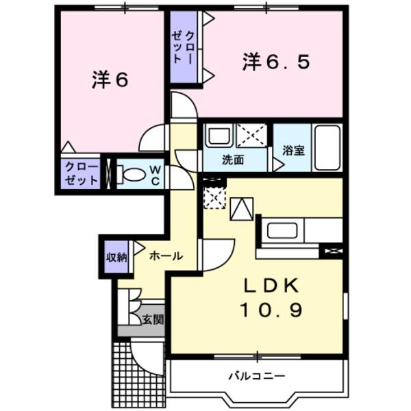 甲府市向町のアパート
