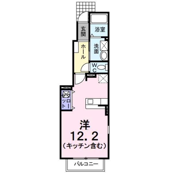 甲府市大里町のアパート