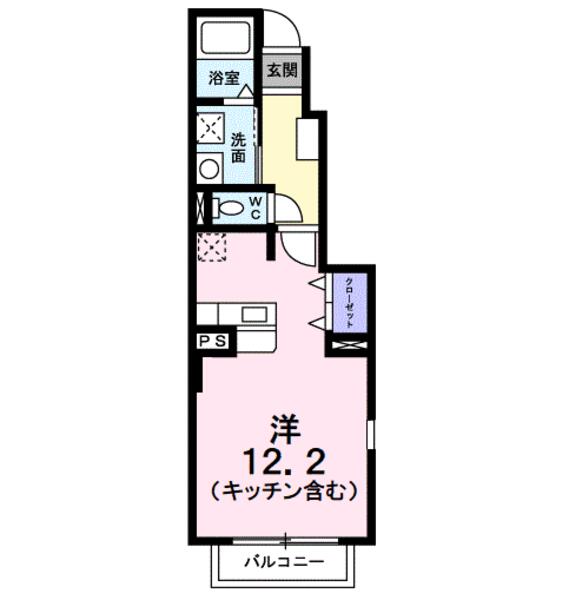 笛吹市石和町松本のアパート