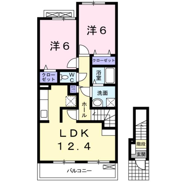 南巨摩郡富士川町長澤のアパート