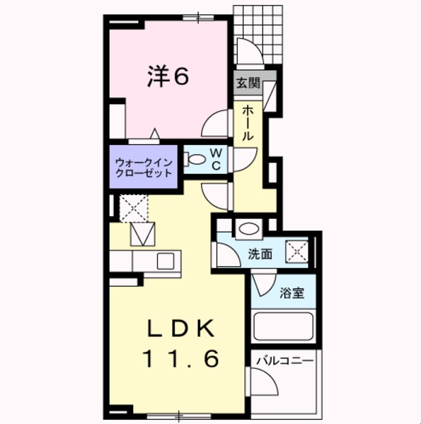 甲府市蓬沢１丁目のアパート