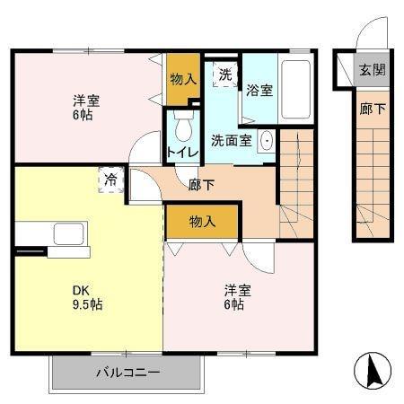 クローバーヒル城南　Ａ