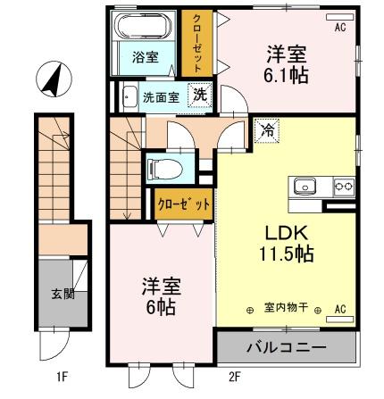 ＷｅｓｔガーデンＦｕｋｕｃｈｉ　A
