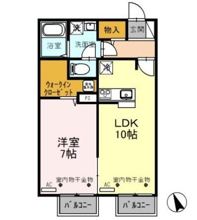 宇都宮テックハイツ　Ａ