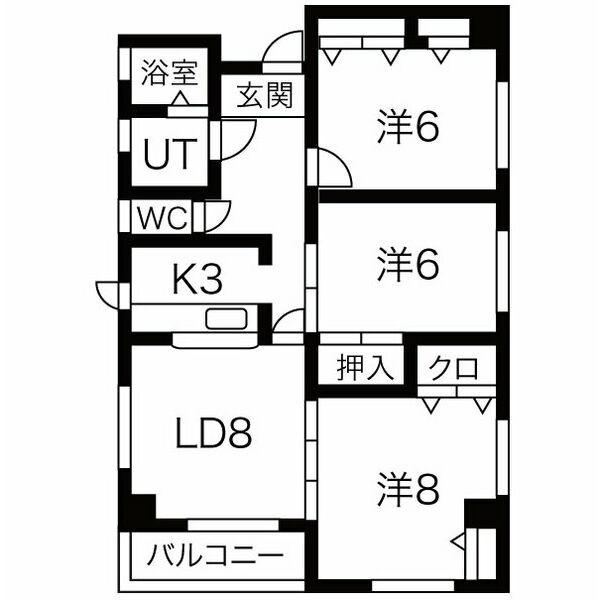 三向ハイツ今泉新町