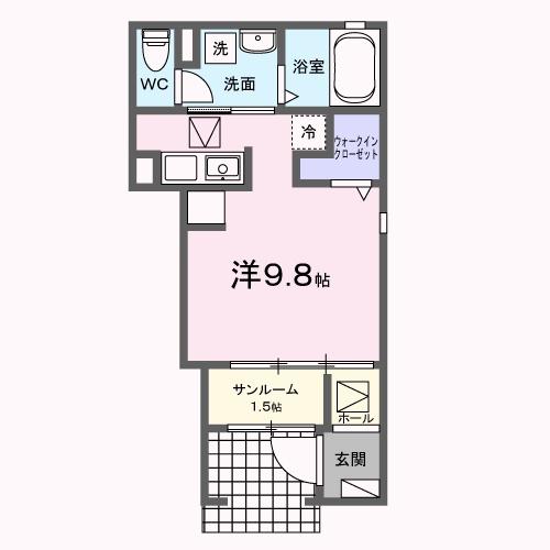 宇都宮市清原台３丁目のアパート