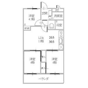 三向ハイツNo.5