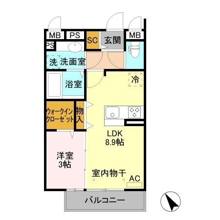 イーストコート　Ｂ