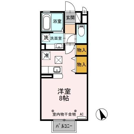 ハニーコート E(間取り)